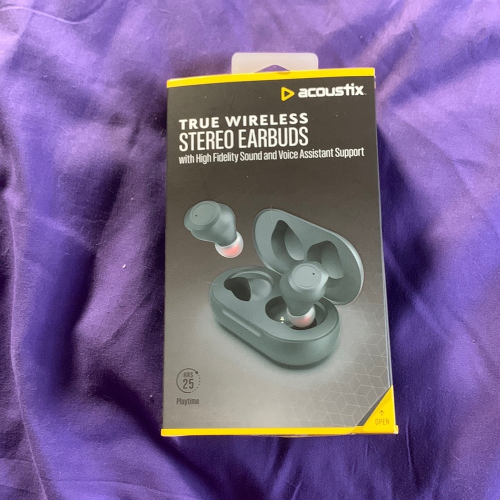 Acoustix True Wireless Stereo Earbuds